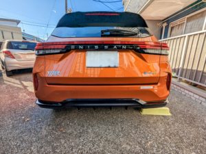 リアのプロテクター